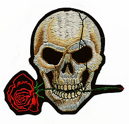 Alan Kane - Patch (Skull with Rose)