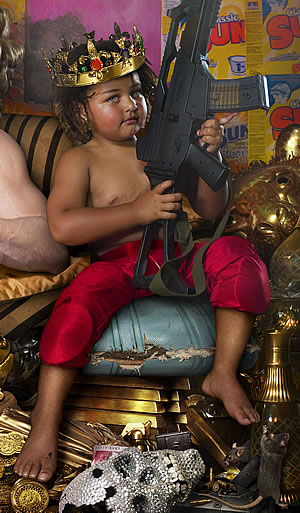 David LaChapelle - The Rape of Africa (detail)