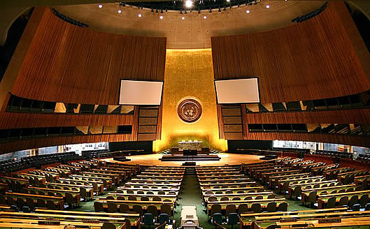 United Nations General Assembly hall