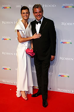 Actress Lyne Renee and actor Danny Huston