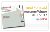 Interstoff Asia Essential apparel fabric trend forecast Autumn/ Winter 2011/2012