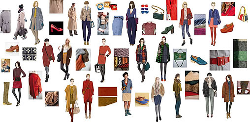 Tendências da moda Outono / Inverno 2011 Mulheres Eco-Optimistic