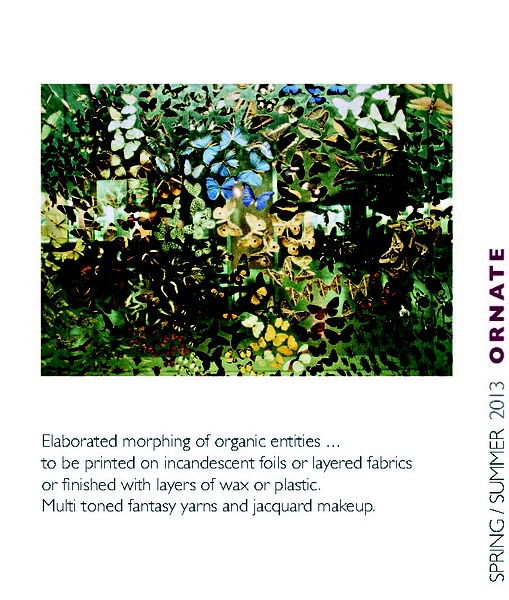 Lenzing Colors: Fashion Textiles Trends Spring/Summer 2013 - Ornate